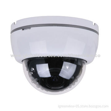 600TVL Plastic IR 2.8-12mm Varifocal Lens Dome Camera with 20m IR Range